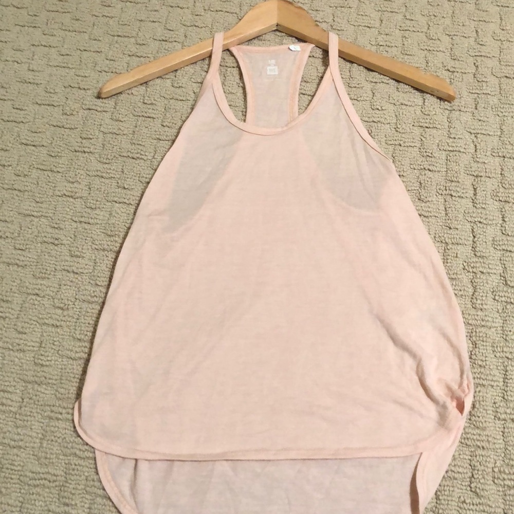 like new pink tank top